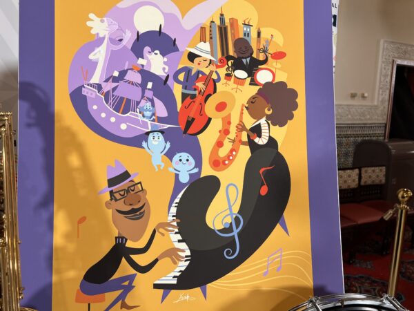 Beautiful print featuring characters from Soul.