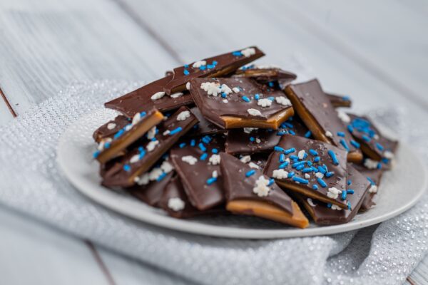 Chocolate-covered Toffee Brittle