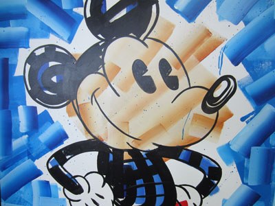I liked this modern take on MIckey Mouse.
