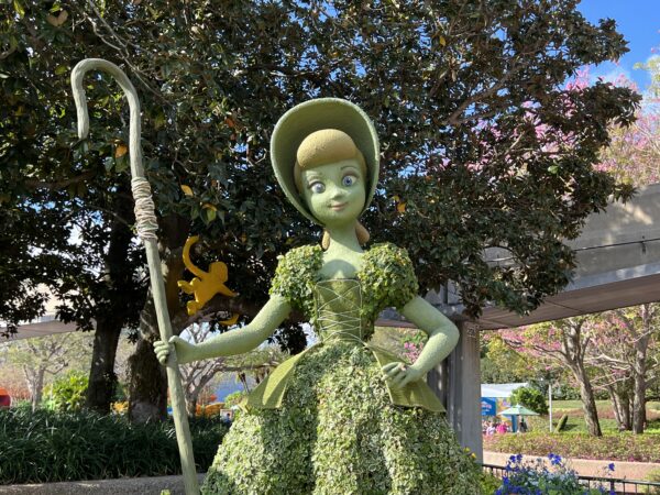 Toy Story topiaries.