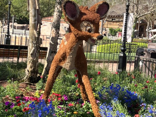 Bambi topiaries.