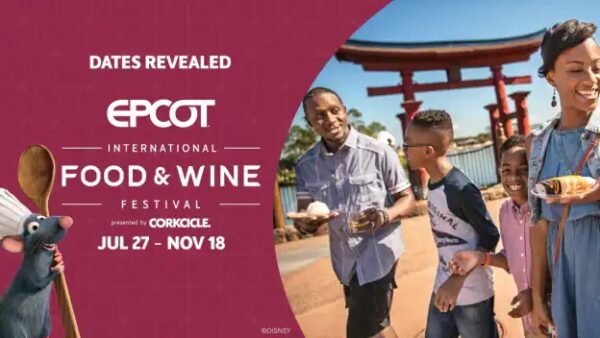 EPCOT International Food and Wine Festival. Photo Credit © Disney Enterprises, Inc. All Rights Reserved.