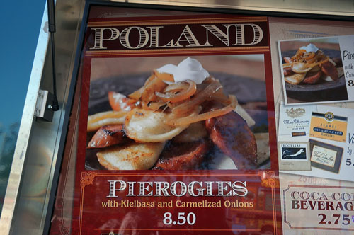 No salute to Poland would be complete without pierogies!