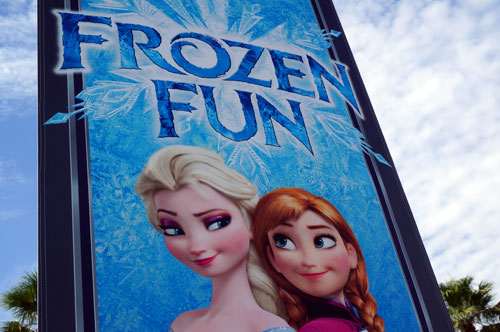 Disney added "Frozen" fun to the Studios.