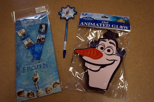 Win this Frozen prize pack.