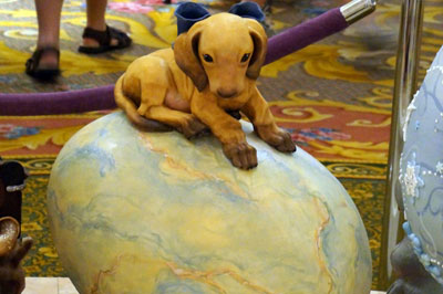 Amazing puppy Easter egg.