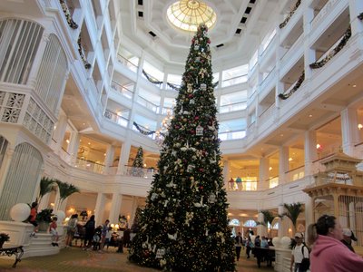 Grand Floridian Christmas Tree 2012