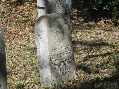 “In memory of our patriarch, deer departed Grandpa Marc”.