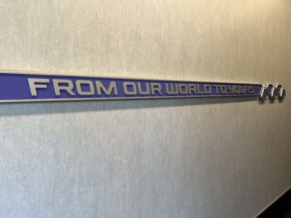 The Xandar people created the pavilion to share information and technology with Terrans, or earthlings.