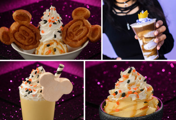 More Magic Kingdom treats, including a Pumpkin Spiced Waffle Sundae. Photo credits (C) Disney Enterprises, Inc. All Rights Reserved 