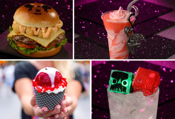 Even more Magic Kingdom treats, including a Mickey Monster Mash Burger. Photo credits (C) Disney Enterprises, Inc. All Rights Reserved 