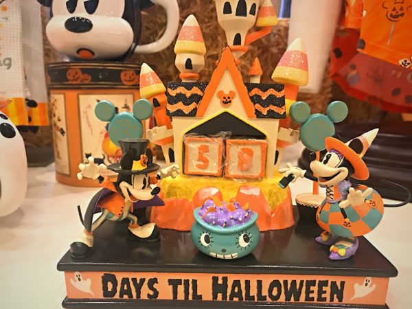 Festive "Days to Halloween" countdown decoration is $49.99.