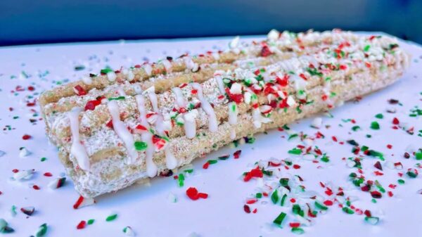 Peppermint Churro. Photo Credit © Disney Enterprises, Inc. All Rights Reserved.