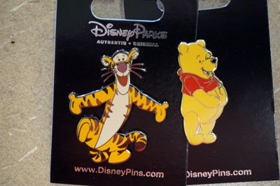 You can win these Tigger and Pooh pins.