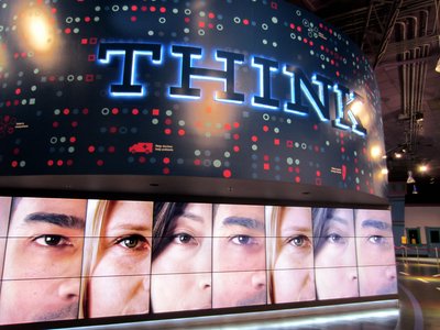 IBM THINK video wall