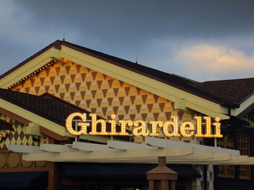 Ghirardelli ice cream - it's goooood.