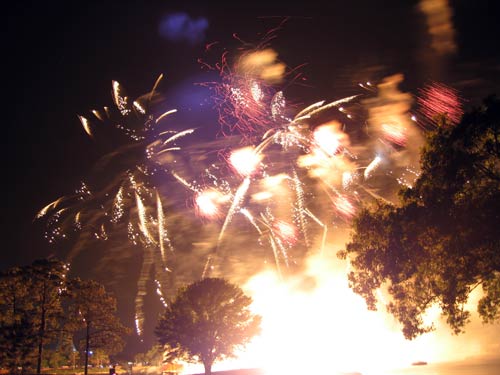 Illuminations throws off a lot of heat.