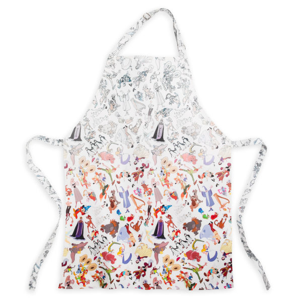 This Disney Ink & Paint Apron for Adults will protect your clothing while whipping up your favorite recipes in the kitchen. Price $34.99. Photo credits (C) Disney Enterprises, Inc. All Rights Reserved 