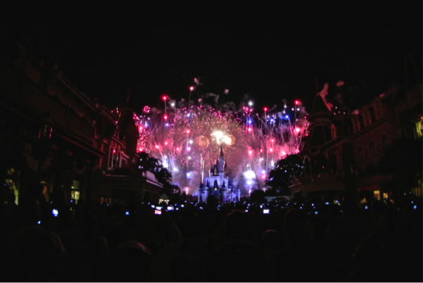 The view of Cinderella Castle from Main Street USA is just as Walt envisioned: perfect!