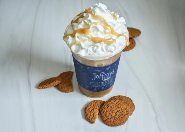 Joffrey's White Chocolate Gingerbread Latte. Photo Credit © Disney Enterprises, Inc. All Rights Reserved.