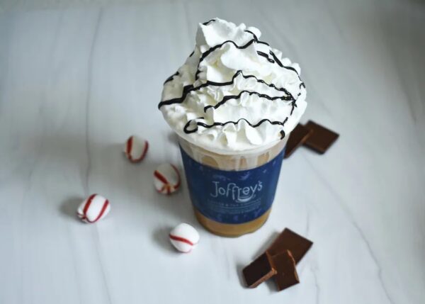 Joffrey's Peppermint Mocha. Photo Credit © Disney Enterprises, Inc. All Rights Reserved.
