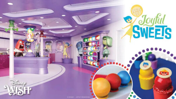 New sweets on the Disney Wish. Photo credits (C) Disney Enterprises, Inc. All Rights Reserved