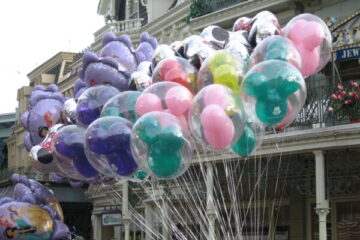 Mickey balloons. Photo credit © Disney Enterprises, Inc. All Rights Reserved.