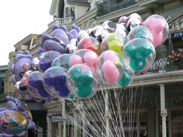 Mickey balloons. Photo credit © Disney Enterprises, Inc. All Rights Reserved.