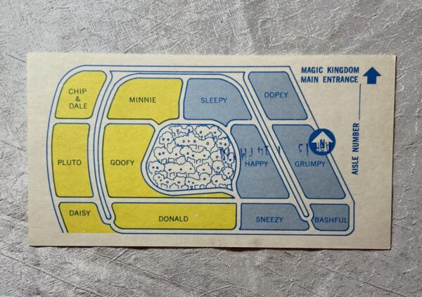An eBay Posting For A Parking Pass Showcasing The Old Parking Lots (Billy Blue Demon on eBay)