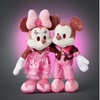 Mickey and Minnie Valentine's Day Plush. Photo Credit © Disney Enterprises, Inc. All Rights Reserved.