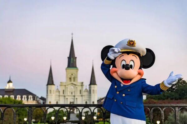 The Disney Magic sailing from New Orleans. Photo Credit © Disney Enterprises, Inc. All Rights Reserved.