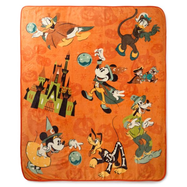 Mickey Mouse and Friends Halloween Throw Blanket. Photo Credit © Disney Enterprises, Inc. All Rights Reserved.