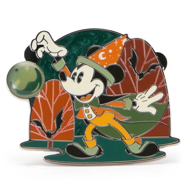 Mickey Mouse Halloween Collector pin. Photo Credit © Disney Enterprises, Inc, All Rights Reserved.