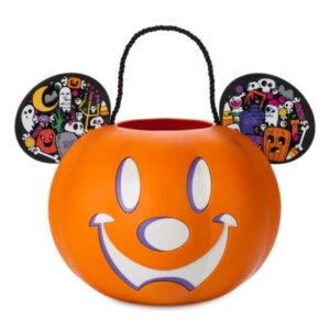 Mickey Mouse Jack-O'-Lantern light-up candy bucket. Photo Credits © Disney Enterprises, Inc. All Rights Reserved.