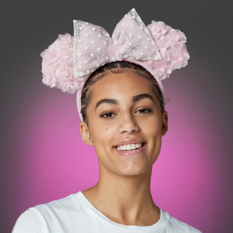 Minnie Mouse Ear Headband. Photo Credit © Disney Enterprises, Inc. All Rights Reserved.