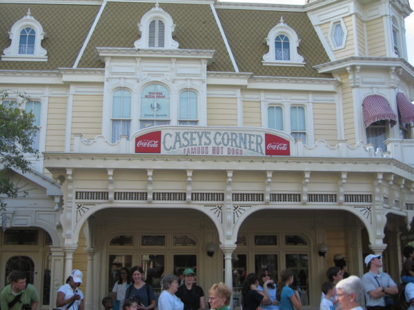 Ready for some dinner? How about a famous hot dog at Casey's Corner?
