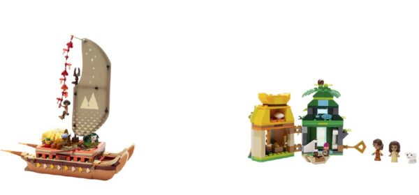Moana 2 LEGO sets. Photo credits (C) Disney Enterprises, Inc. All Rights Reserved 