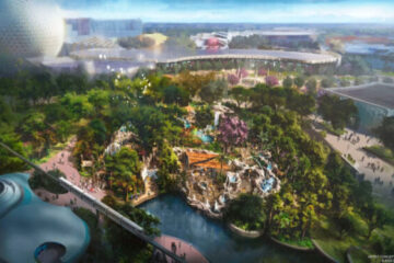 Concept airiel art for new Moana attraction