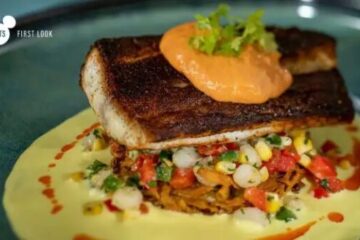Narcoossee's Blackened Redfish. Photo Credit © Disney Enterprises, Inc. All Rights Reserved.