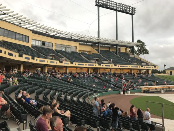 Normally the Night of Joy would bring in huge crowds, but Hurricane Irma had different plans.