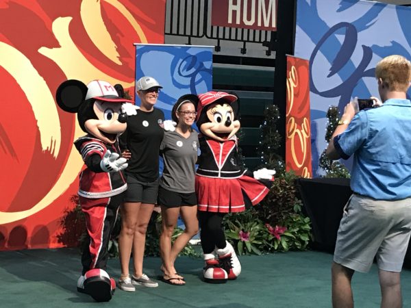 It's not often you can meet Mickey and Minnie with almost no wait, but it happened here.