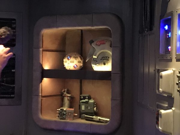Each area is themed including this fun Star Wars display.