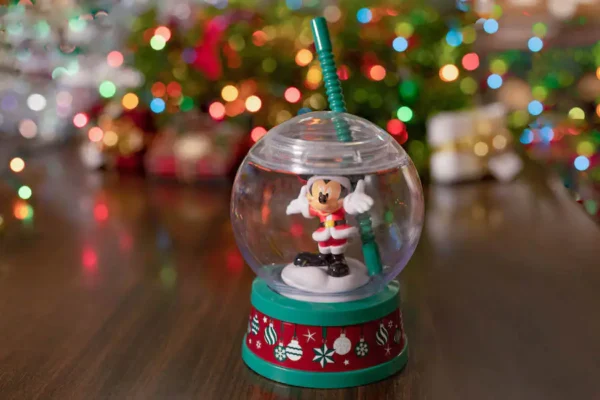 Mickey Mouse Snow Globe Sipper. Photo Credit © Disney Enterprises, Inc. All Rights Reserved. 