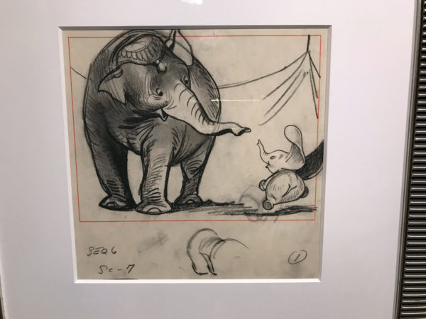 “Dumbo” (1941). Storyboard Drawings for the film. Storyboard Drawings are used by filmmakers to pre-visualize a story from start to finish.