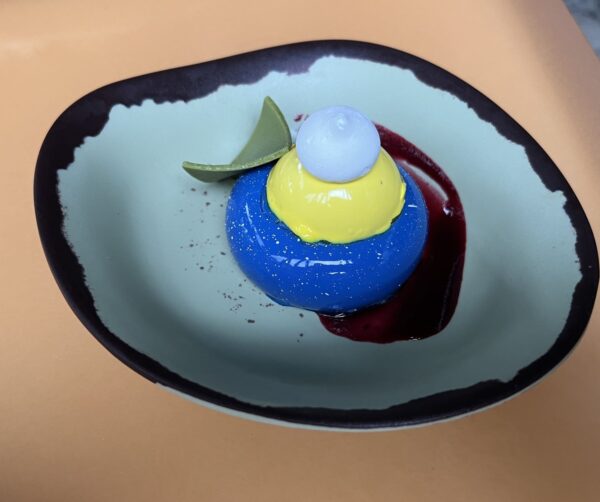 Blueberry Cream Cheese Mousse