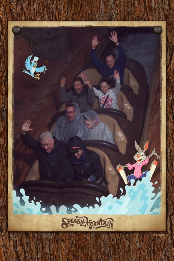 Several Disney World attractions have onboard photo boxes to capture the smiles as they happen!