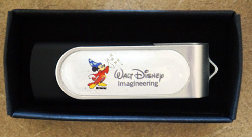 Disney Imagineering USB drive.