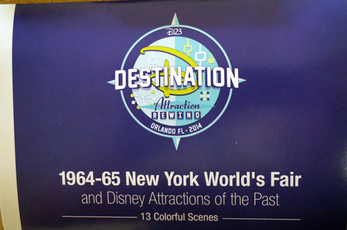 Fun photos from Attraction Rewind and Disney's work at the 1964 World's Fair.