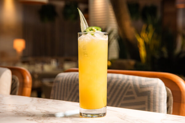 Pineapple Kick cocktail. Photo credits (C) Lettuce Entertain You® Restaurants / Disney Enterprises, Inc. All Rights Reserved 