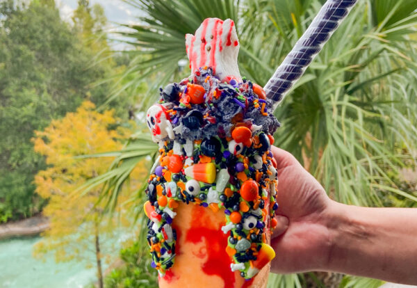 Zombie Creamsicle Shake. Photo credits (C) Disney Enterprises, Inc. All Rights Reserved 
